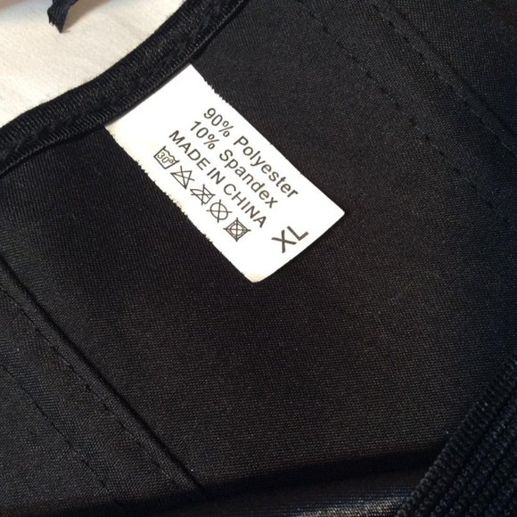 Sexy Lace Up Corset Bustier Black Satiny floral Brocade NWOT Womens Size XL - Picture 7 of 14